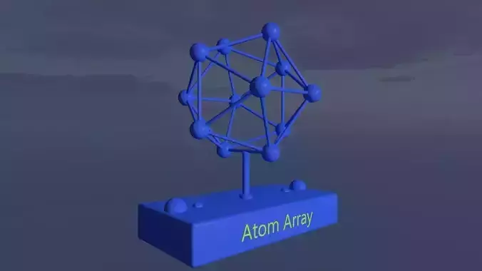 Atom Array  3D print model