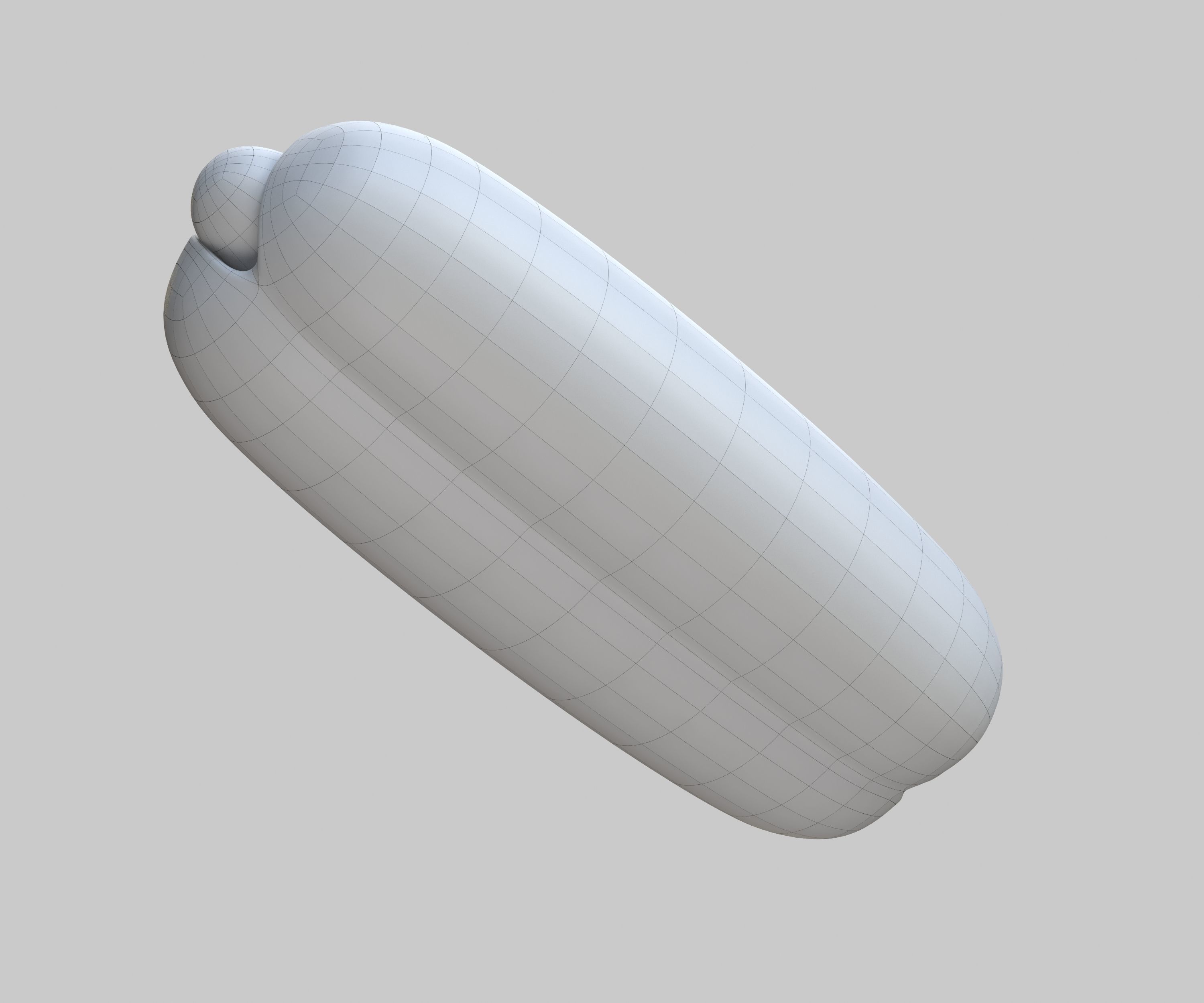 Hot dog 3D model_7