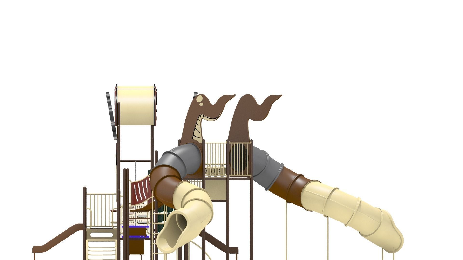 Playground- Dinasour Play 3D model_7