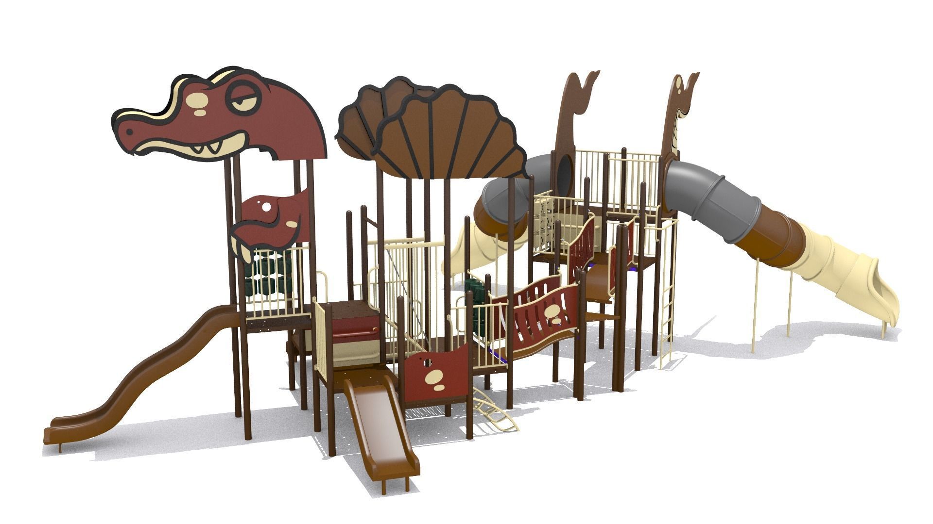 Playground- Dinasour Play 3D model_3