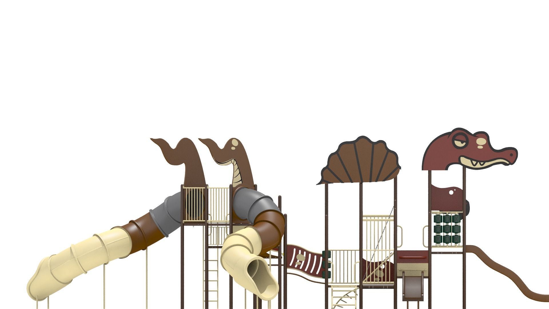 Playground- Dinasour Play 3D model_2