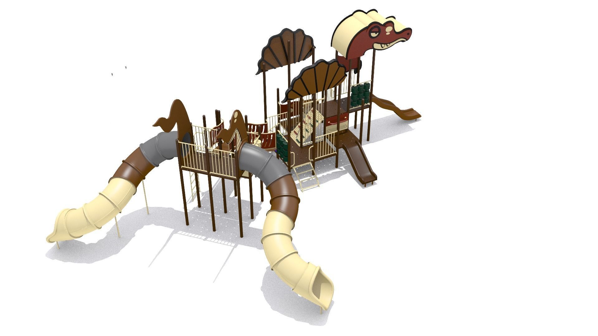 Playground- Dinasour Play 3D model_9