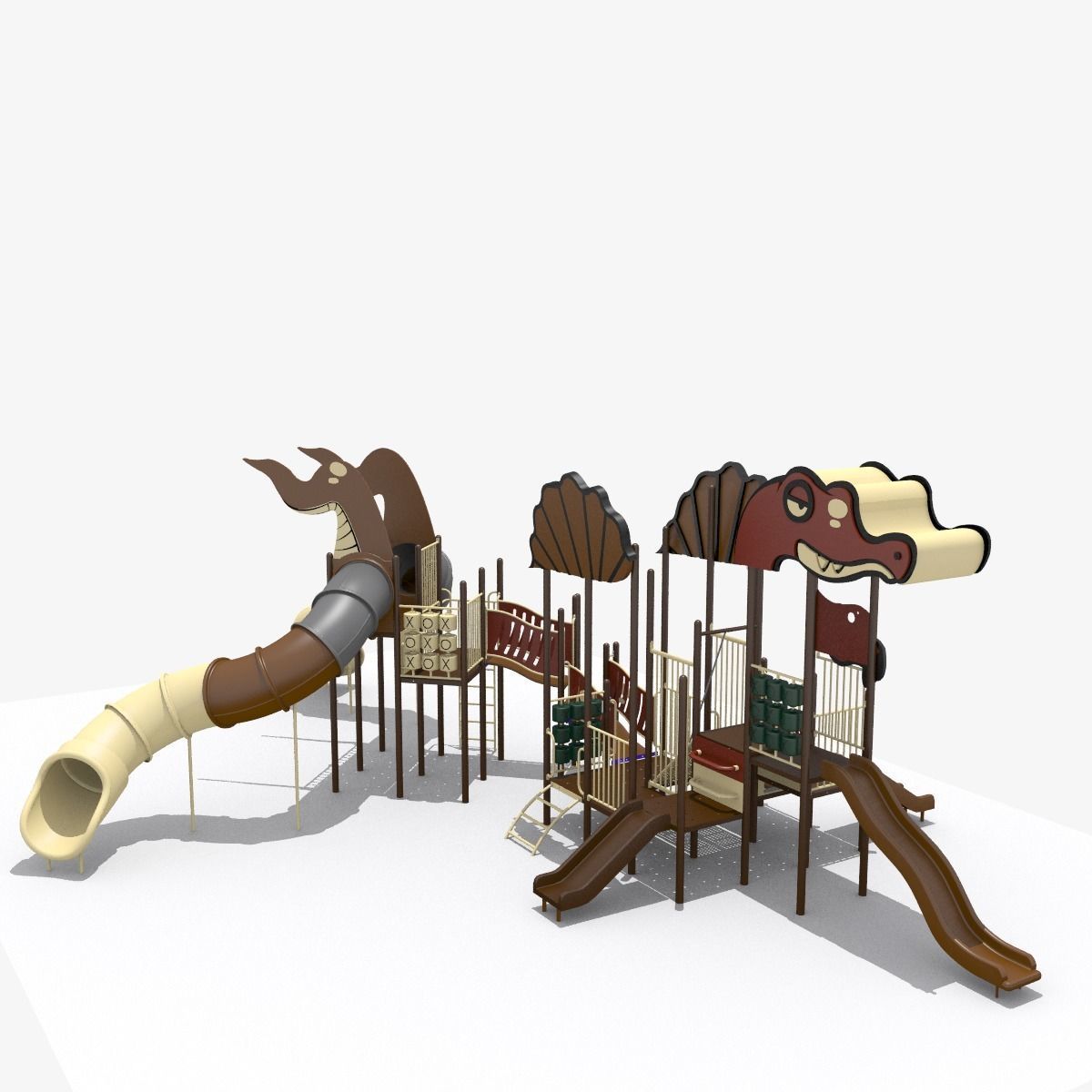 Playground- Dinasour Play 3D model_12