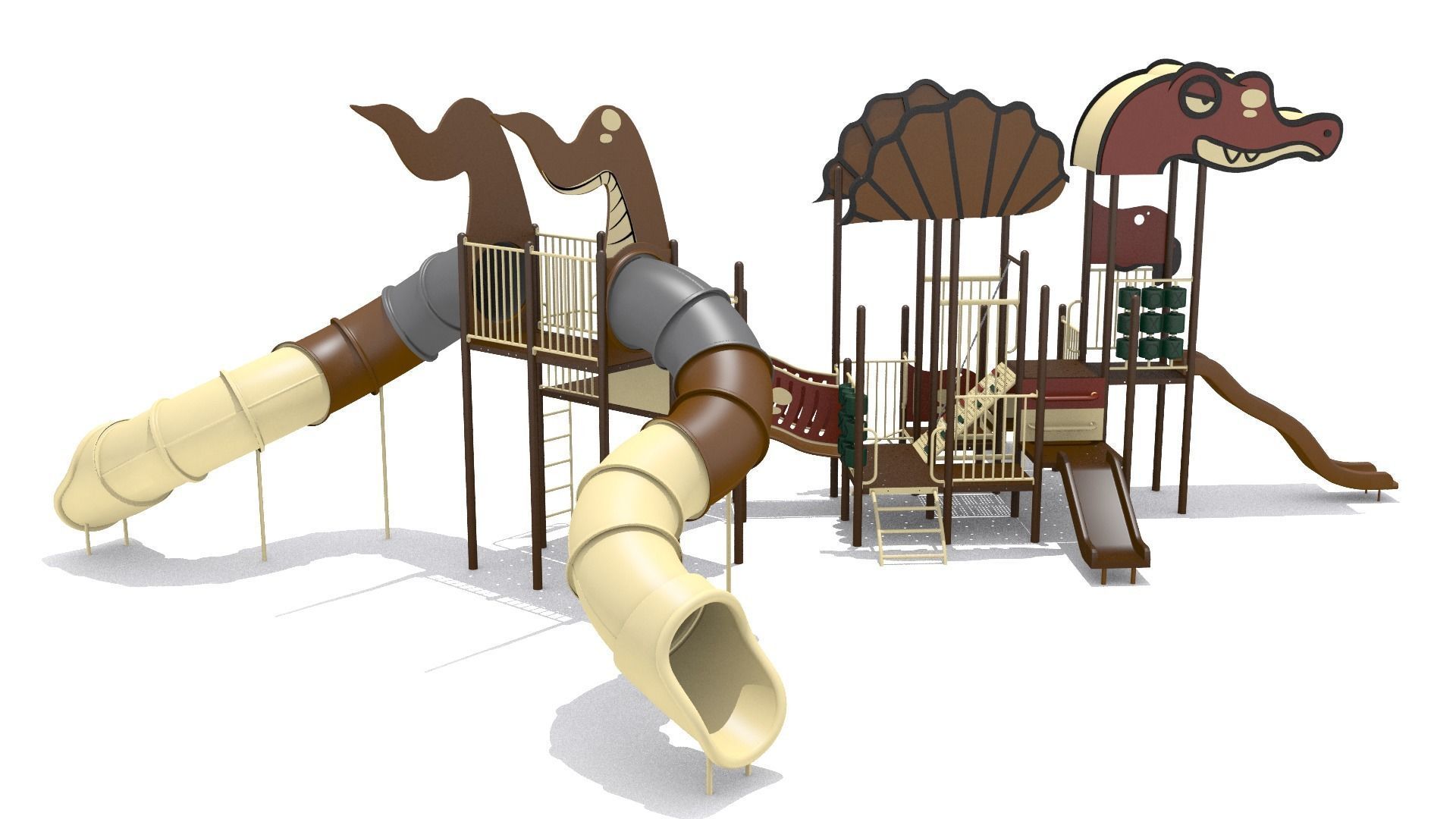 Playground- Dinasour Play 3D model_1