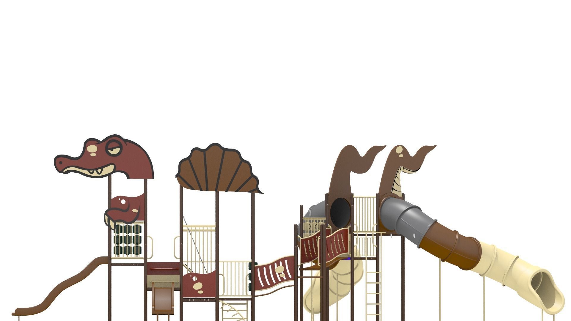 Playground- Dinasour Play 3D model_5