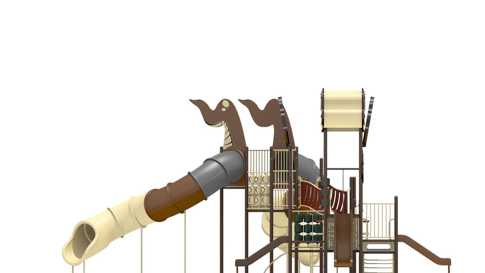 Playground- Dinasour Play 3D model_6