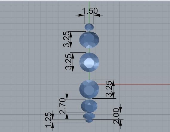 Snake Earrings 3D print model_4