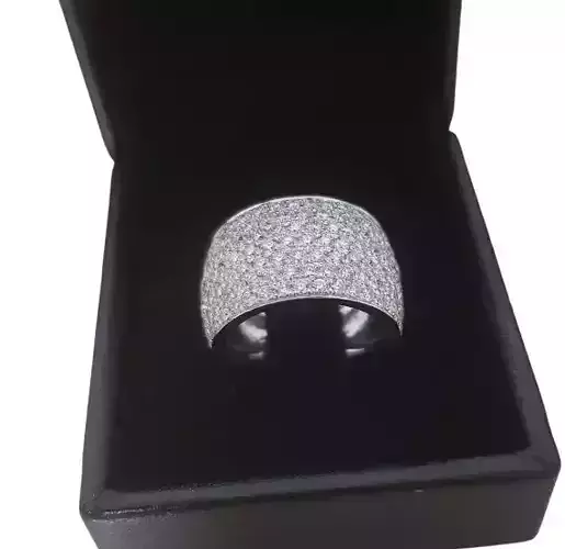 diamond ring 7 gram 7 lines