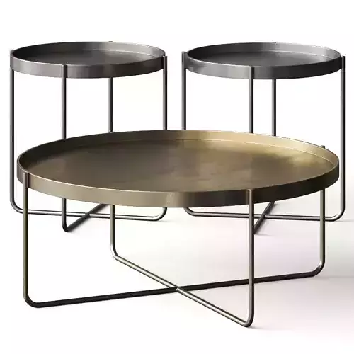 Nuevo Gaultier Round Coffee Tables
