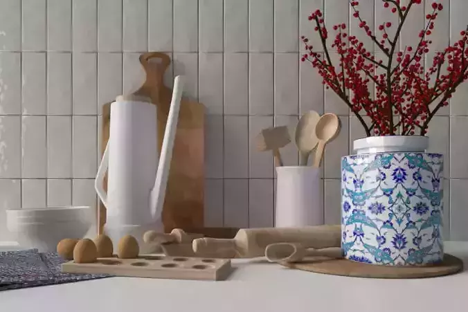 kitchen utensil egg tray  towel spoon roller scoop tray 