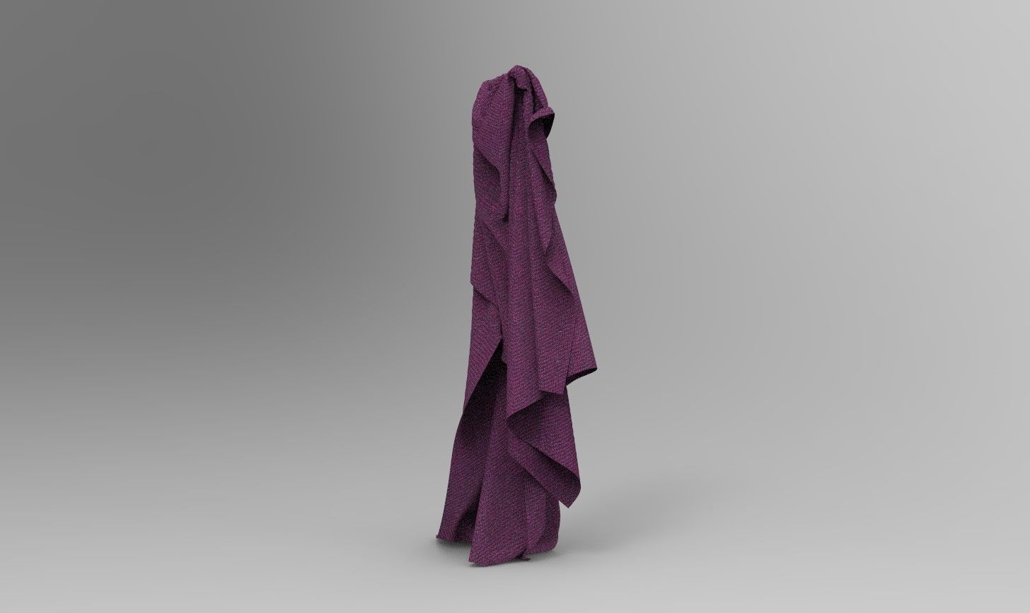 cloth 637 Low-poly 3D model_5