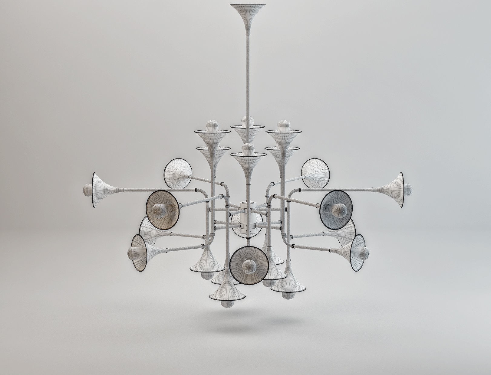 Botti Chandelier 3D model_8