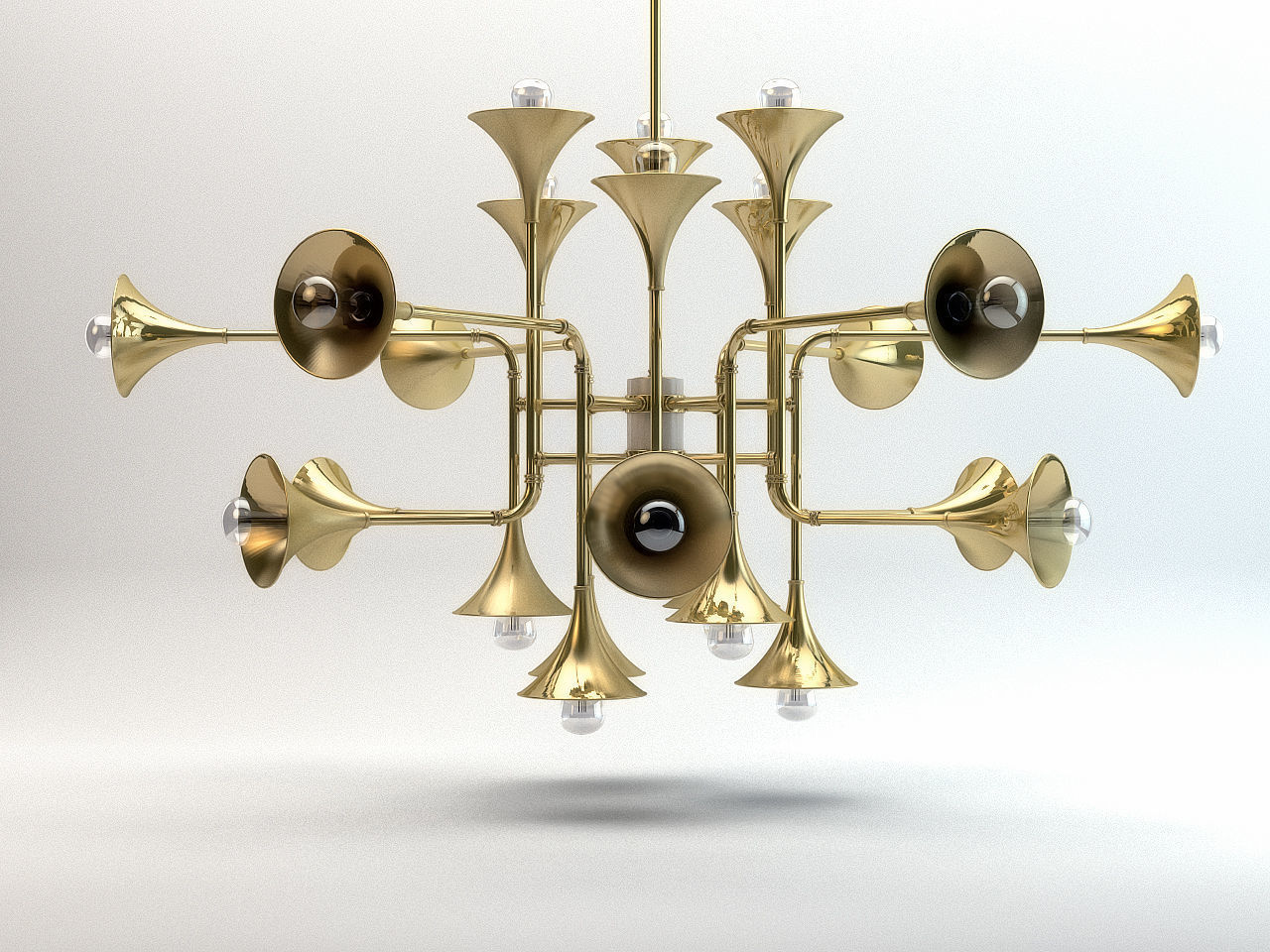 Botti Chandelier 3D model_4