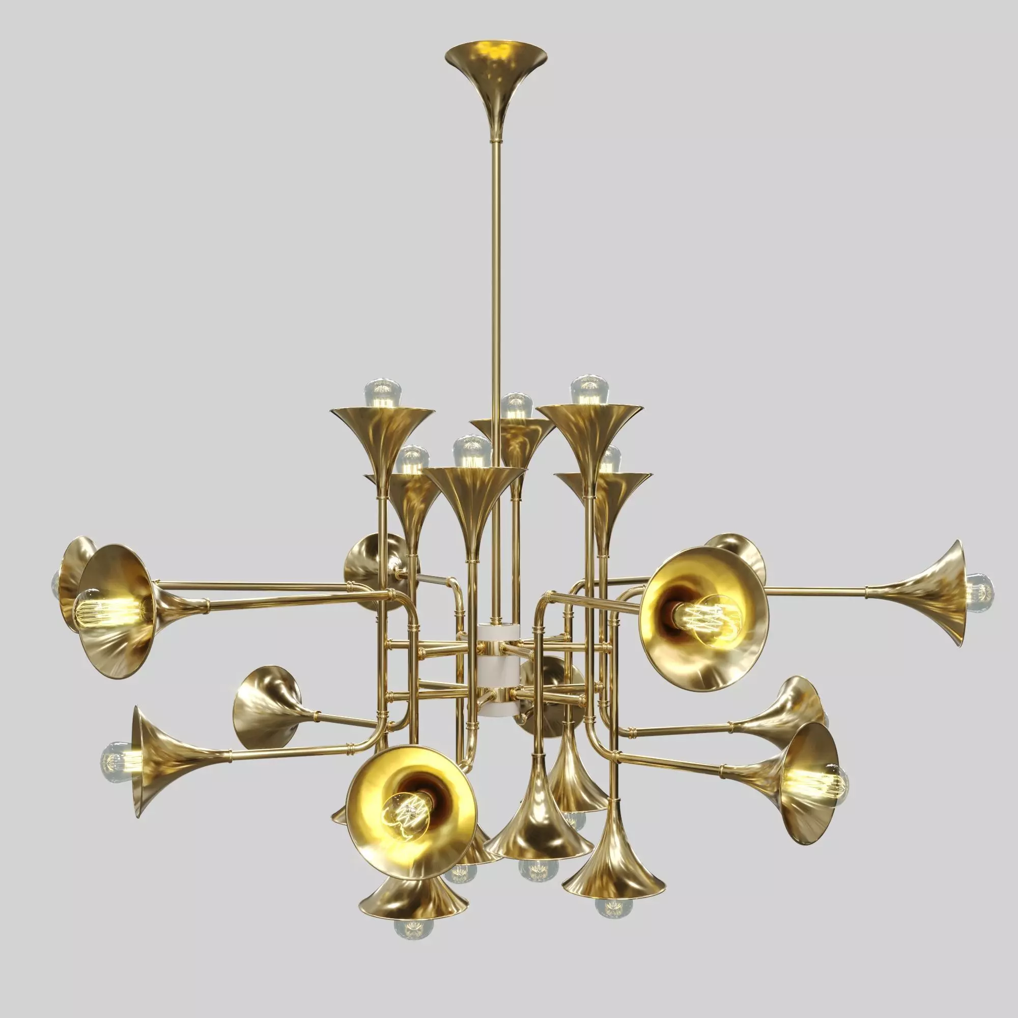 Botti Chandelier 3D model_0