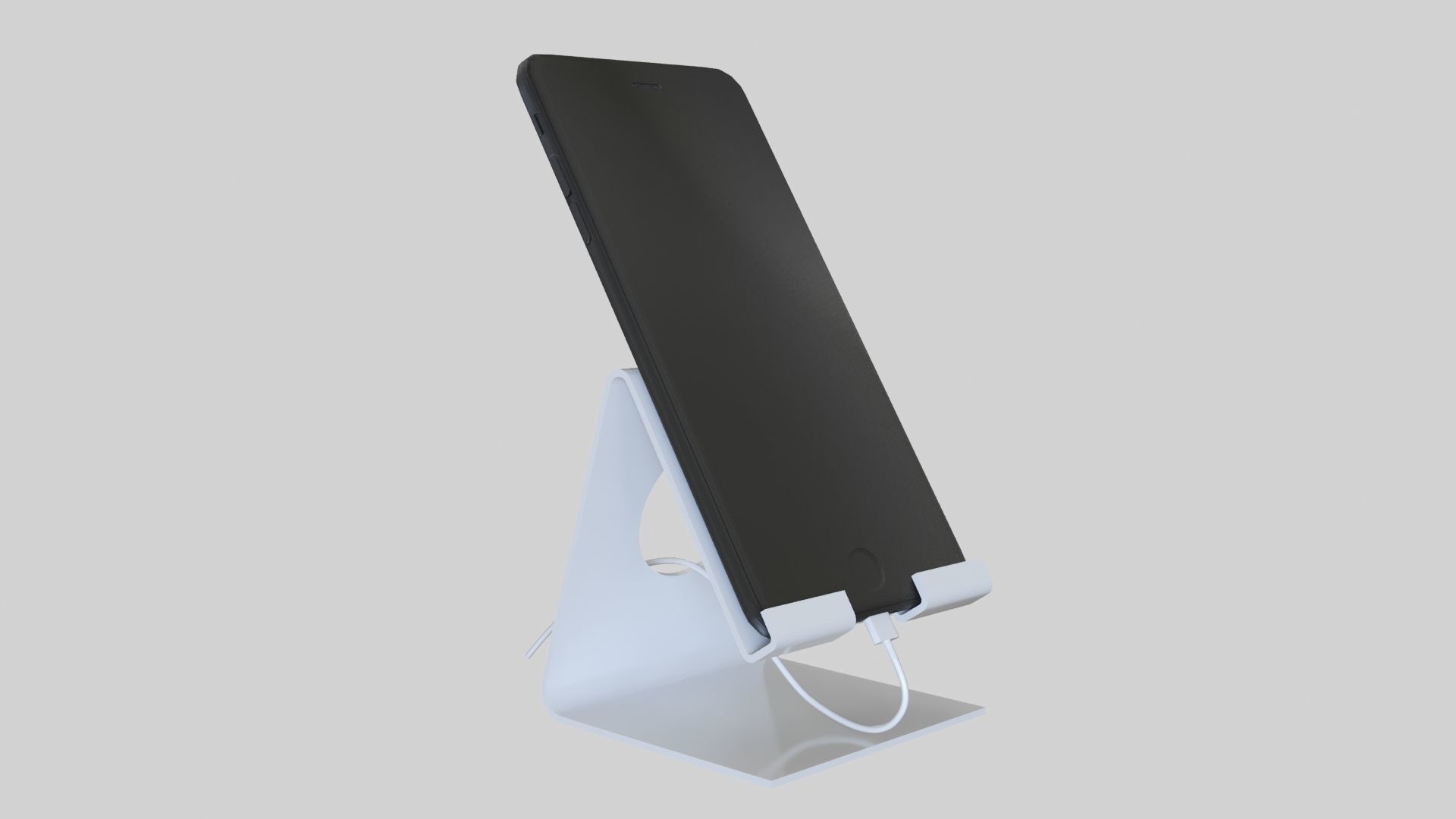 Mobile Stand Holder 3D Model 3D model_11