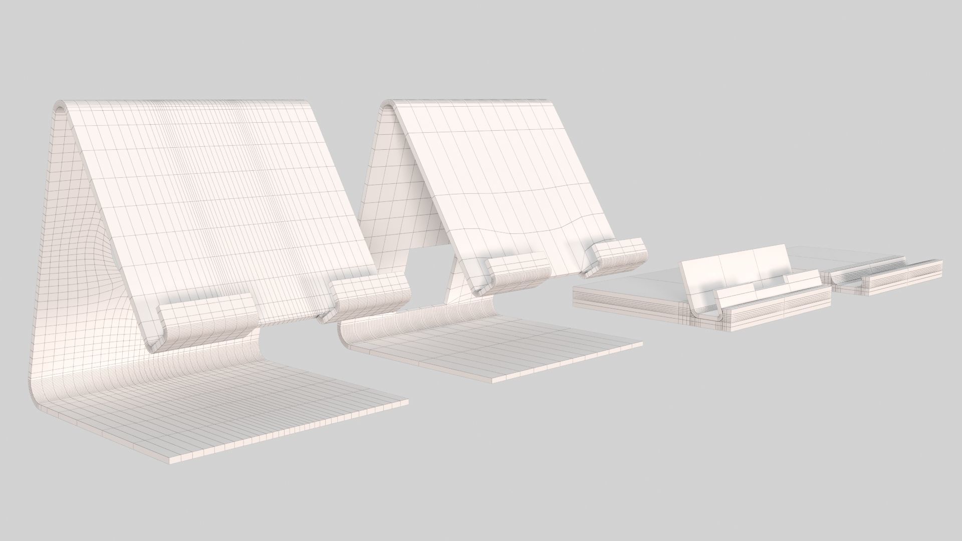 Mobile Stand Holder 3D Model 3D model_5