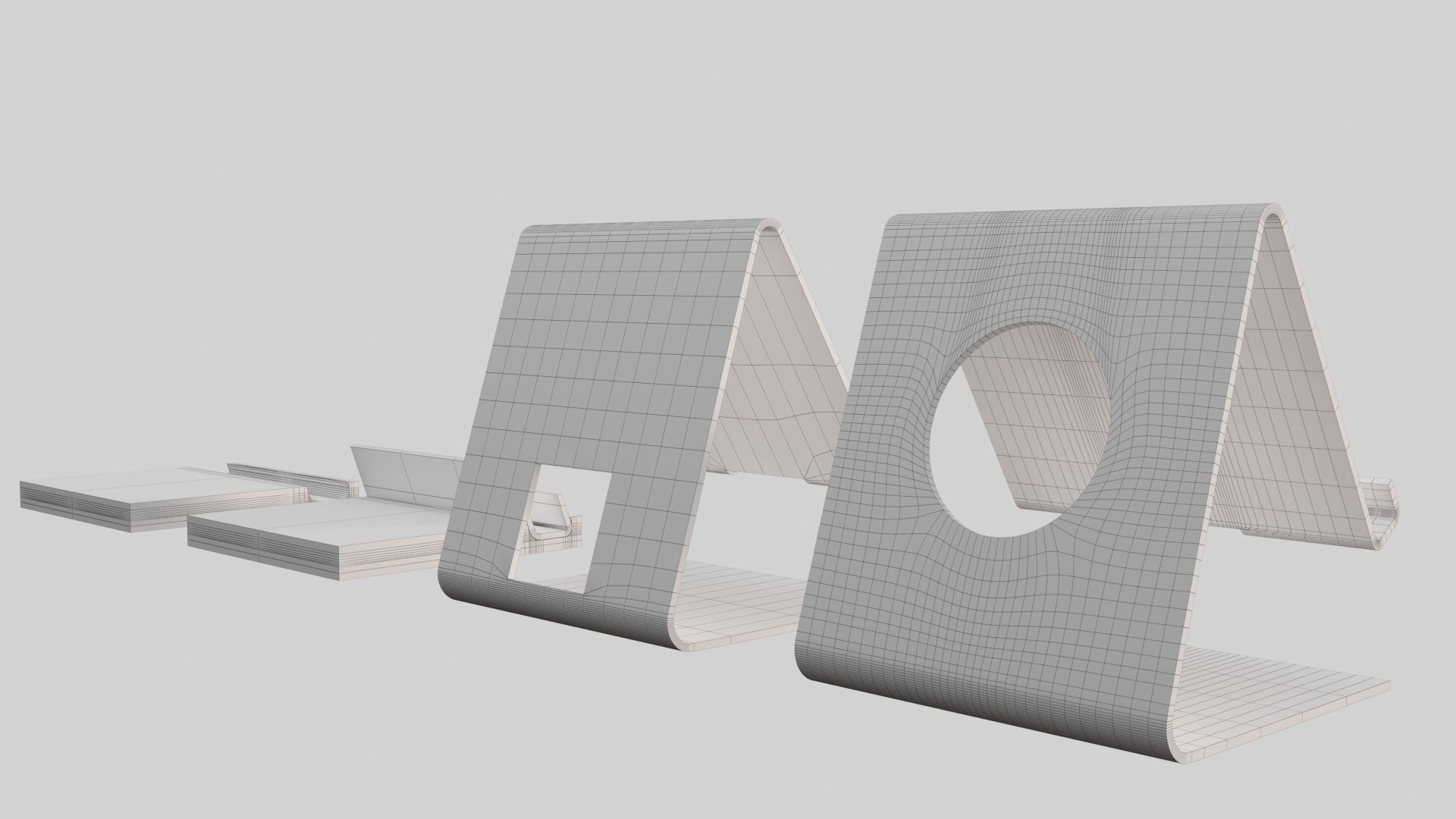 Mobile Stand Holder 3D Model 3D model_10