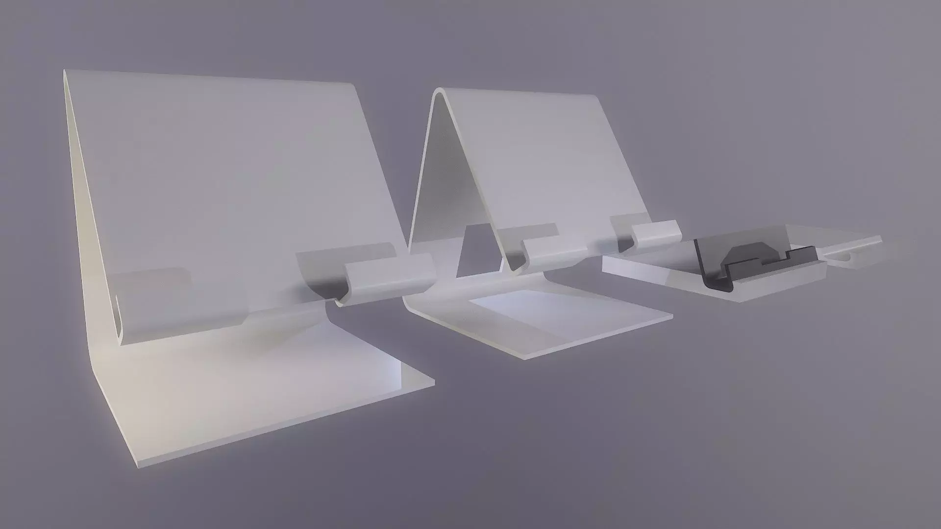 Mobile Stand Holder 3D Model 3D model_0