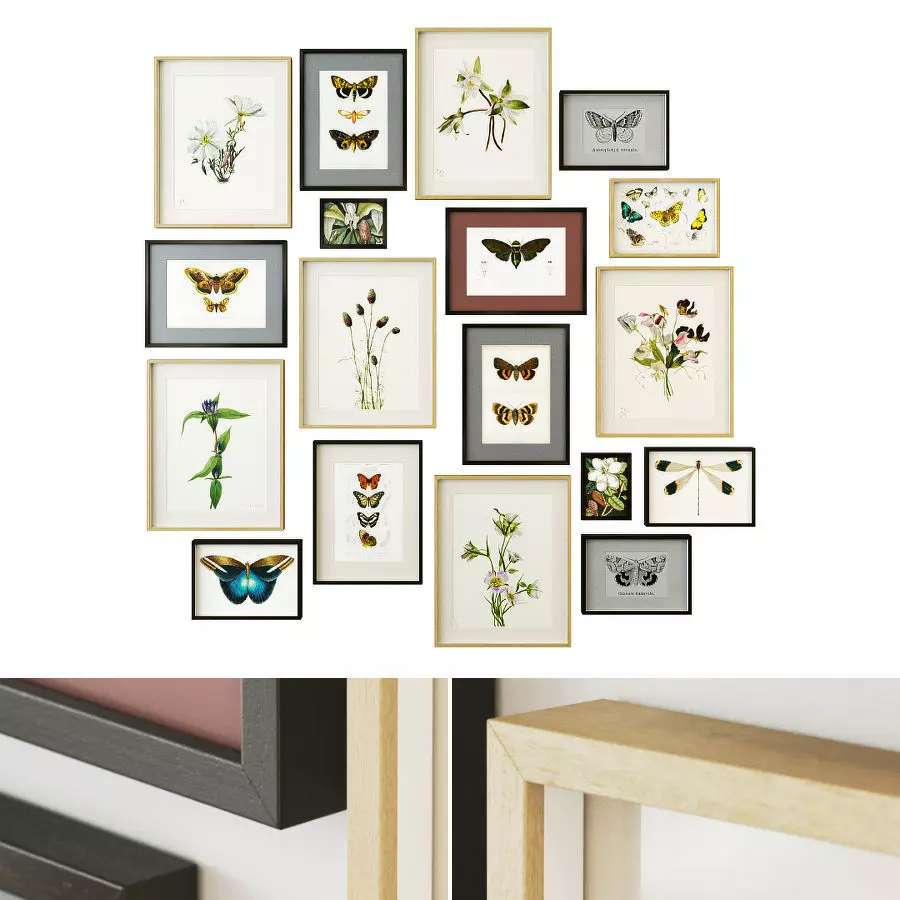 Gallery Wall 77 3D model