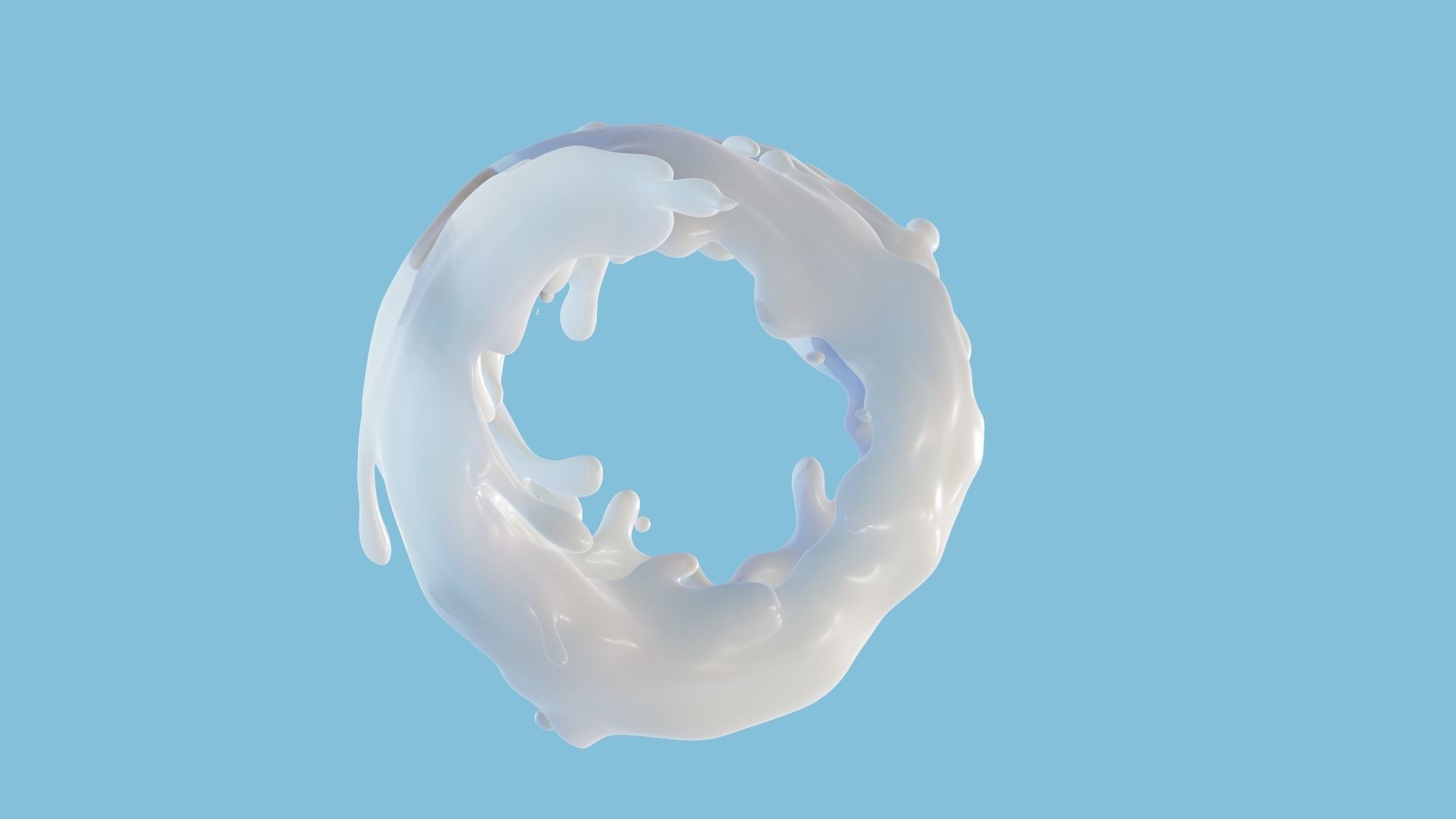 Milk Splash 3D model 3D model_24