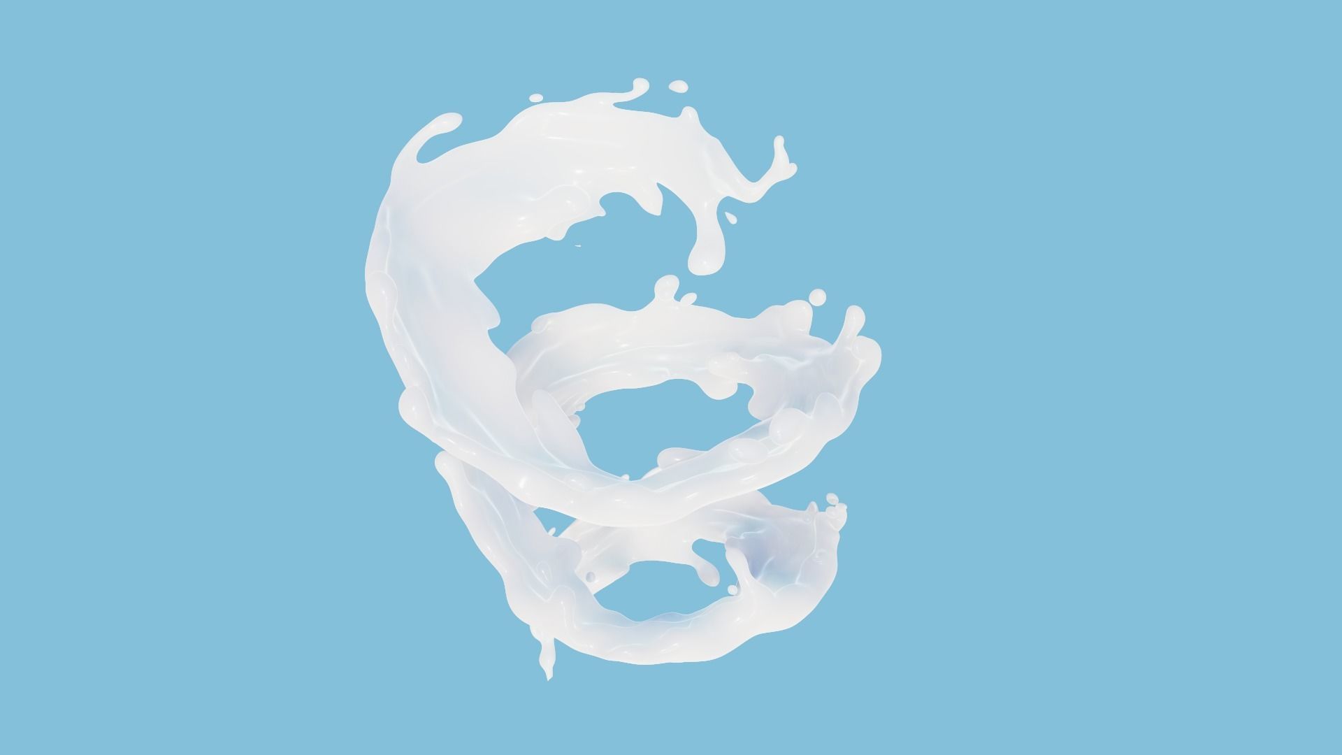 Milk Splash 3D model 3D model_18