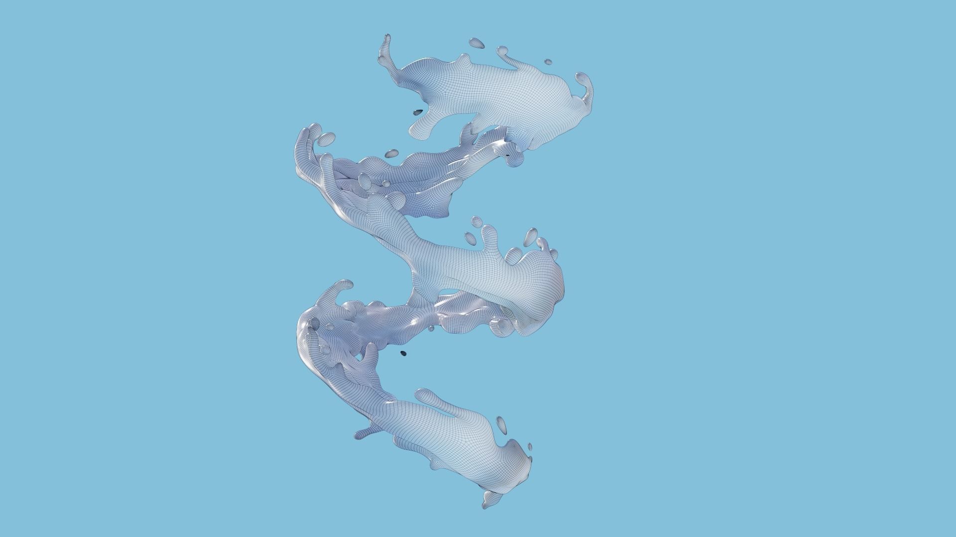 Milk Splash 3D model 3D model_11