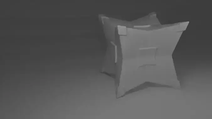 Beautiful cube for decorating the table