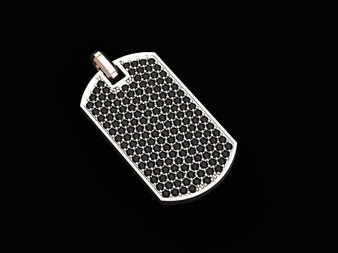 Fashion man pendant 3D print model