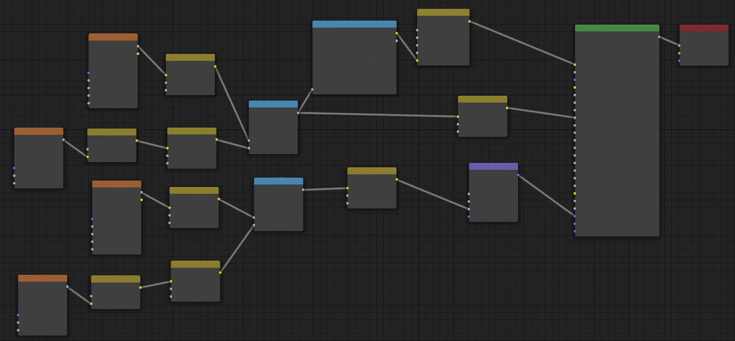 Chess Piece Set with Procedural Material 3D model_4