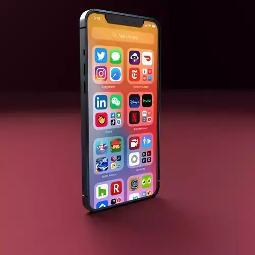 Telephone iphone x mockup