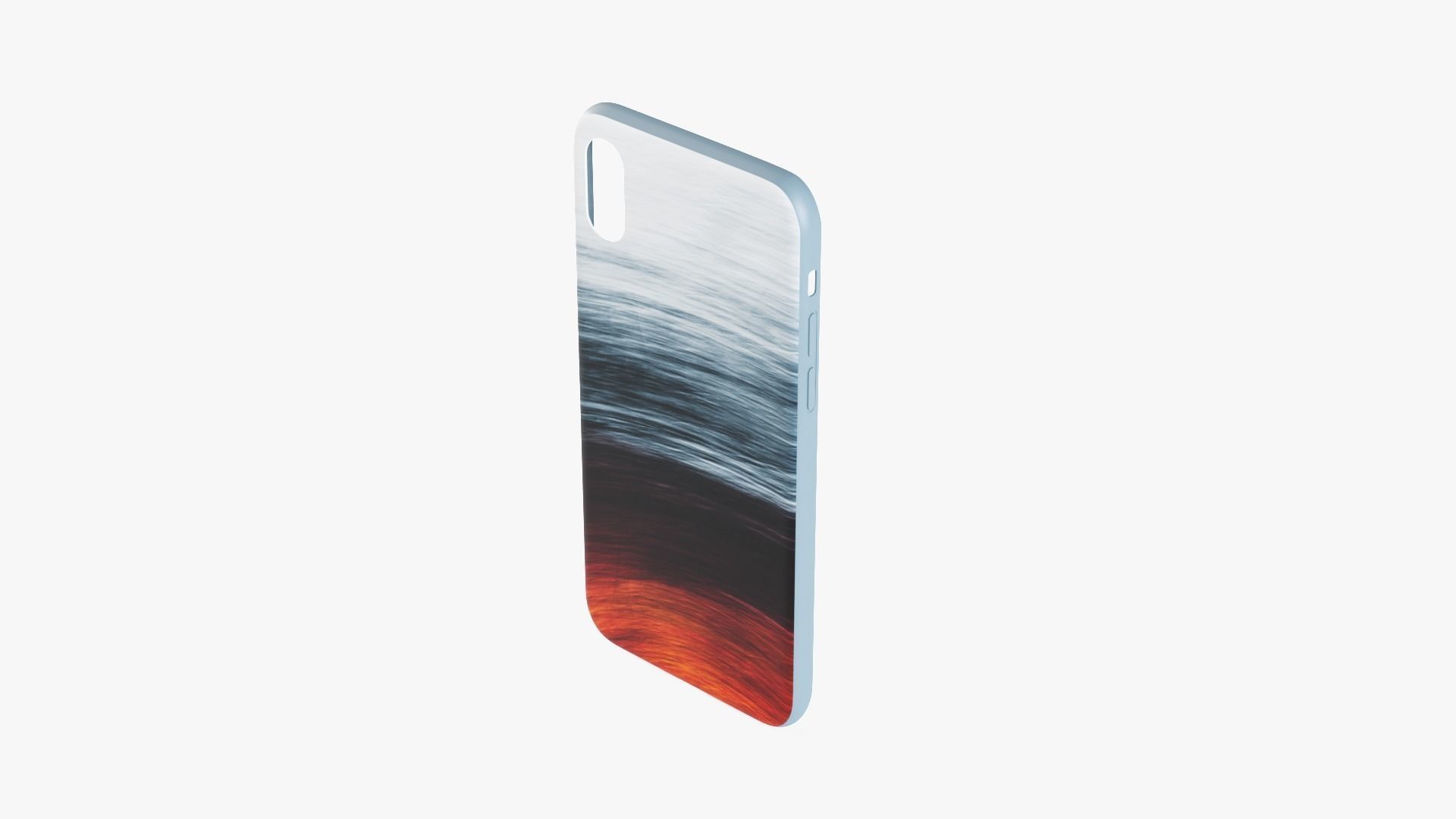 iPhone XS Max Case 5 Low-poly 3D model_1