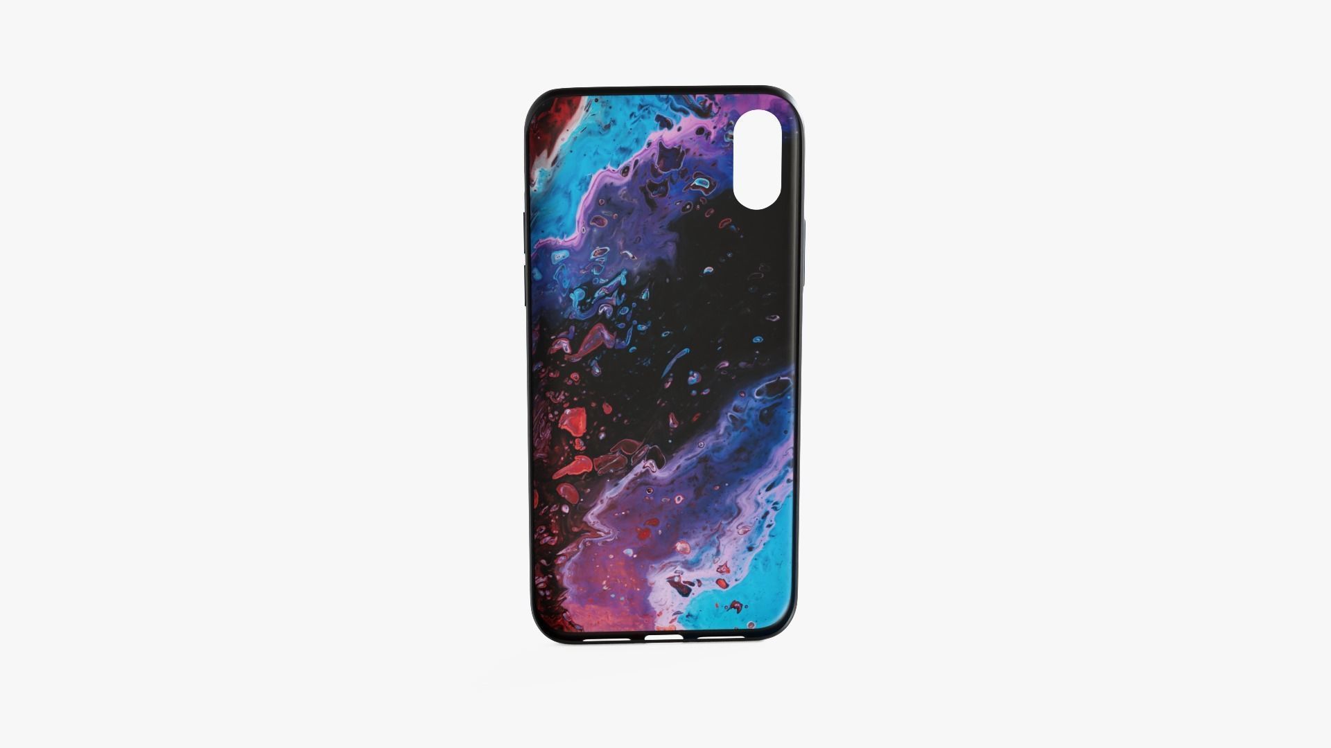iPhone XS Max Case 7 Low-poly 3D model_9