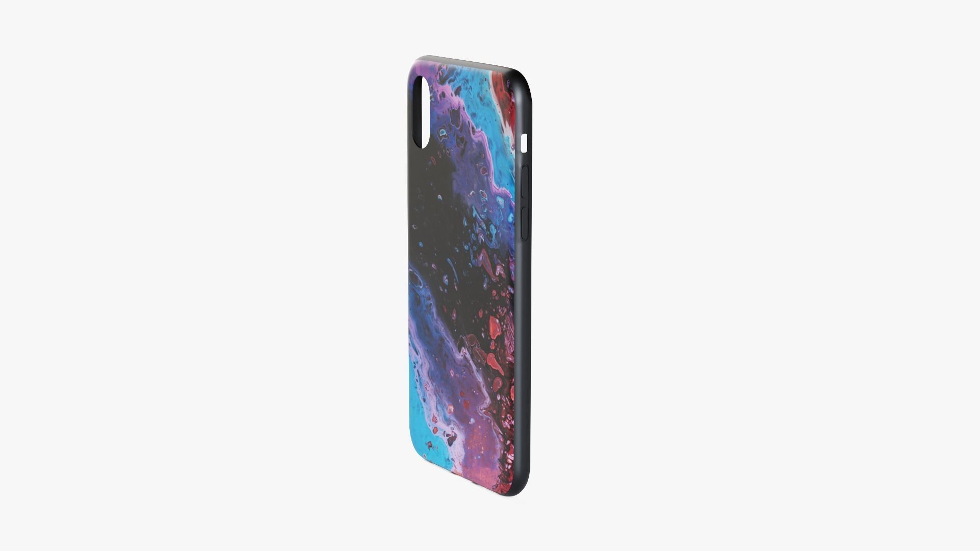 iPhone XS Max Case 7 Low-poly 3D model_3
