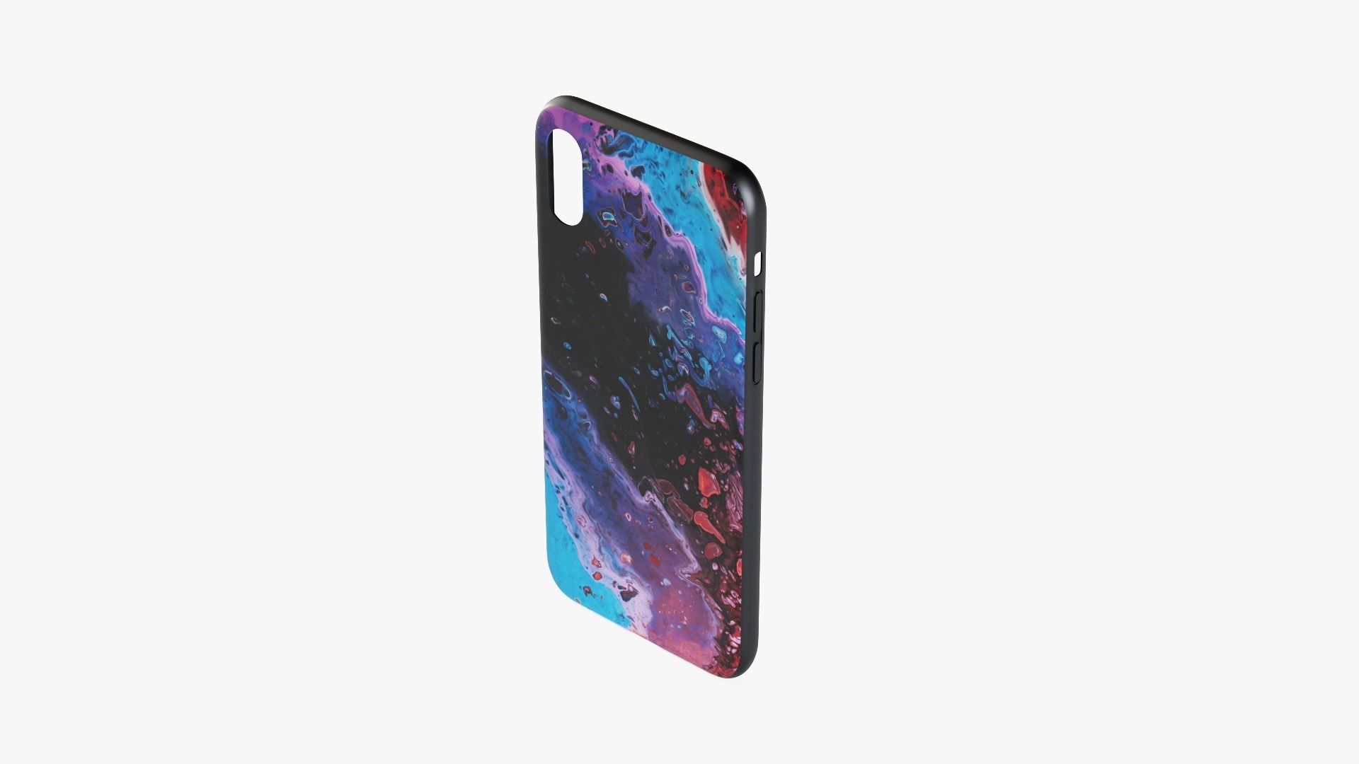 iPhone XS Max Case 7 Low-poly 3D model_1