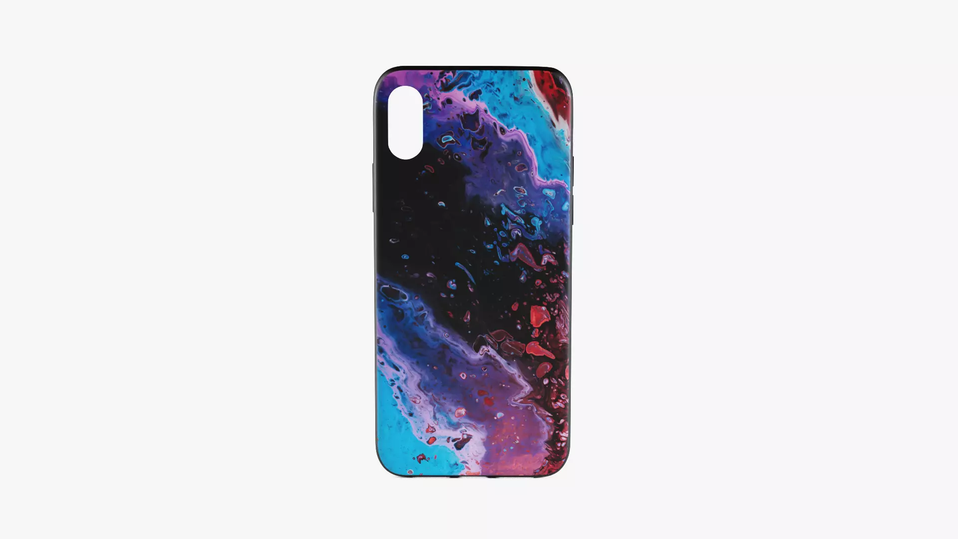 iPhone XS Max Case 7 Low-poly 3D model_0