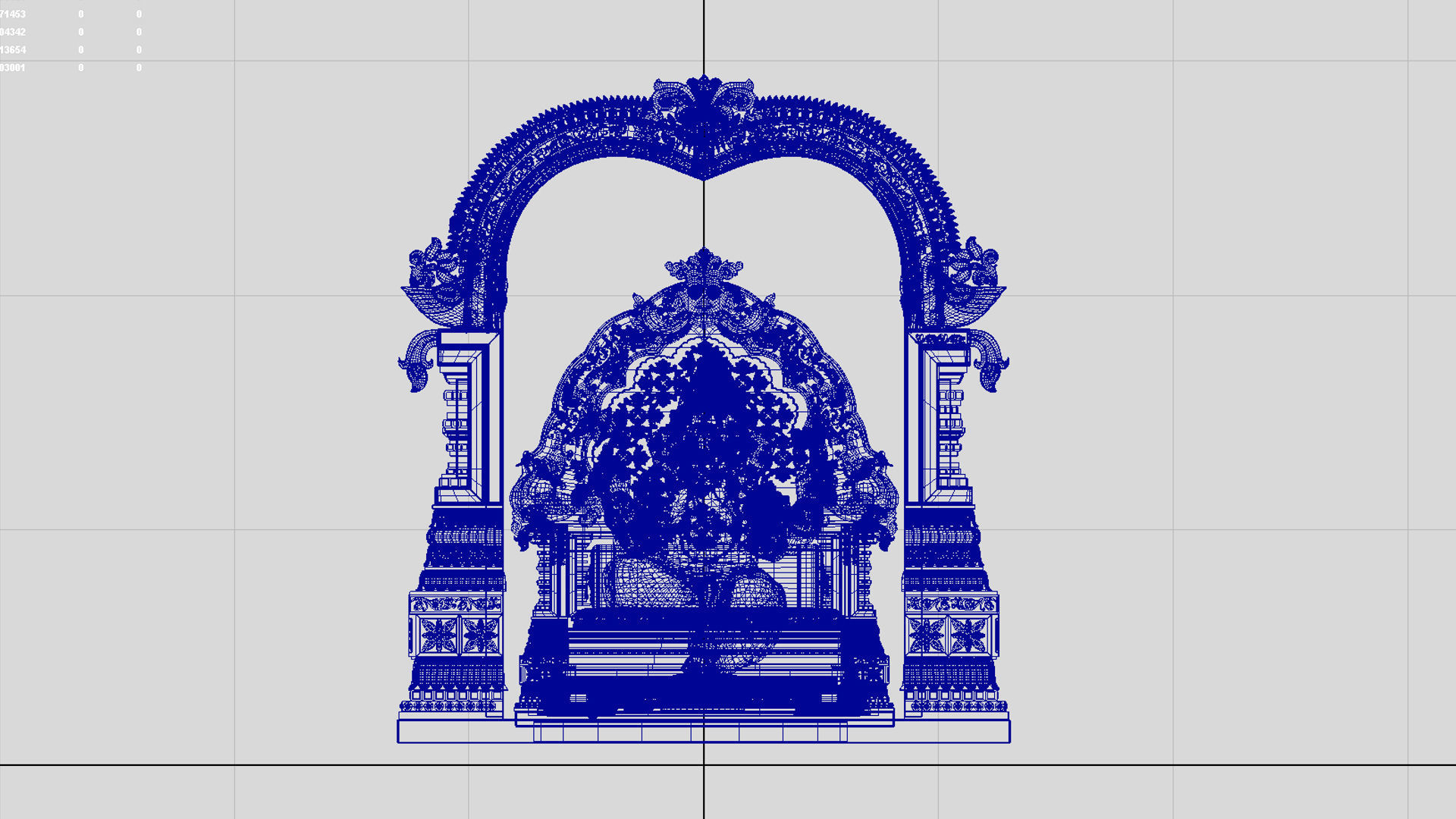 god ganesha  3D model_1
