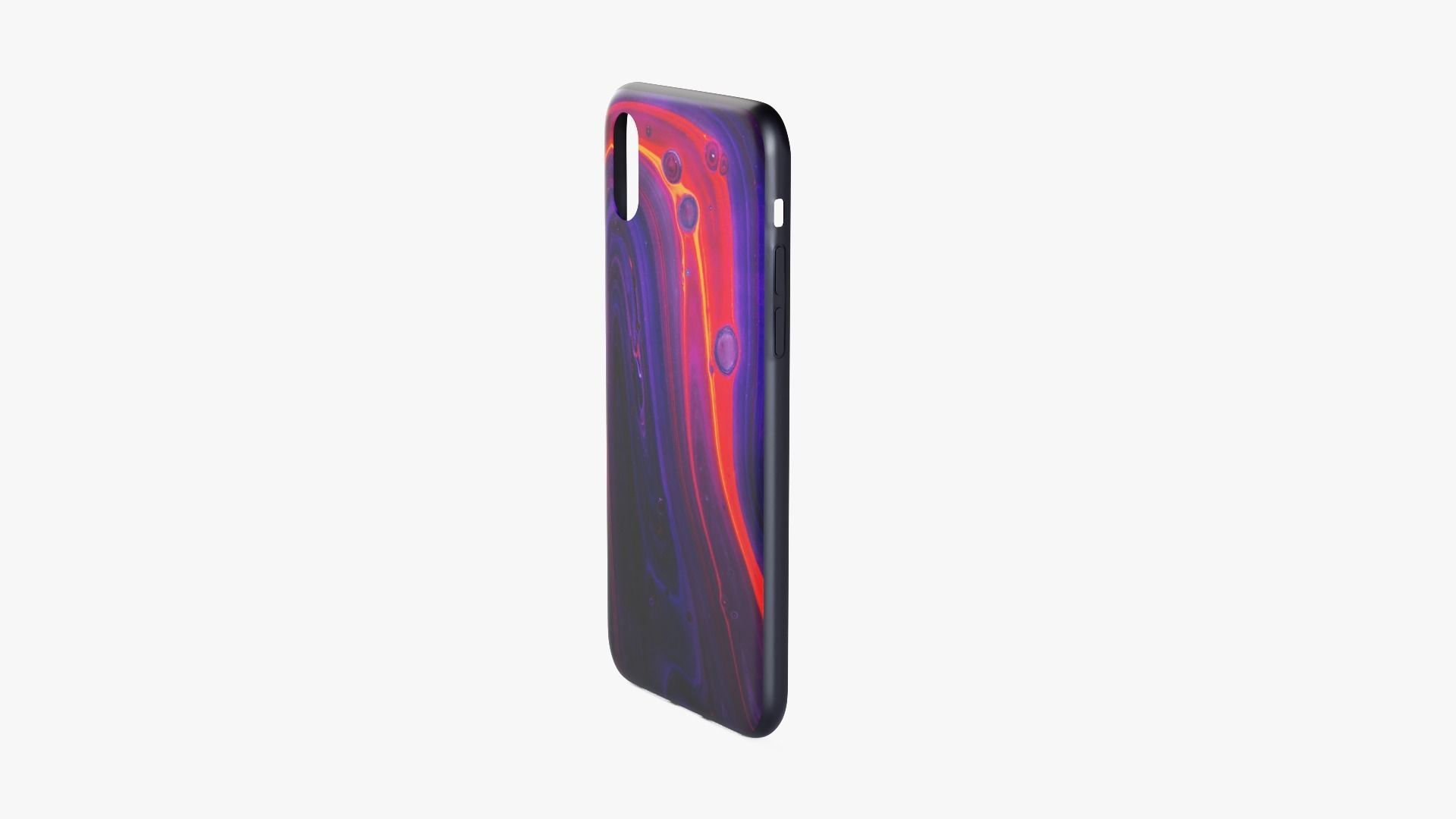 iPhone XS Max Case 8 Low-poly 3D model_3