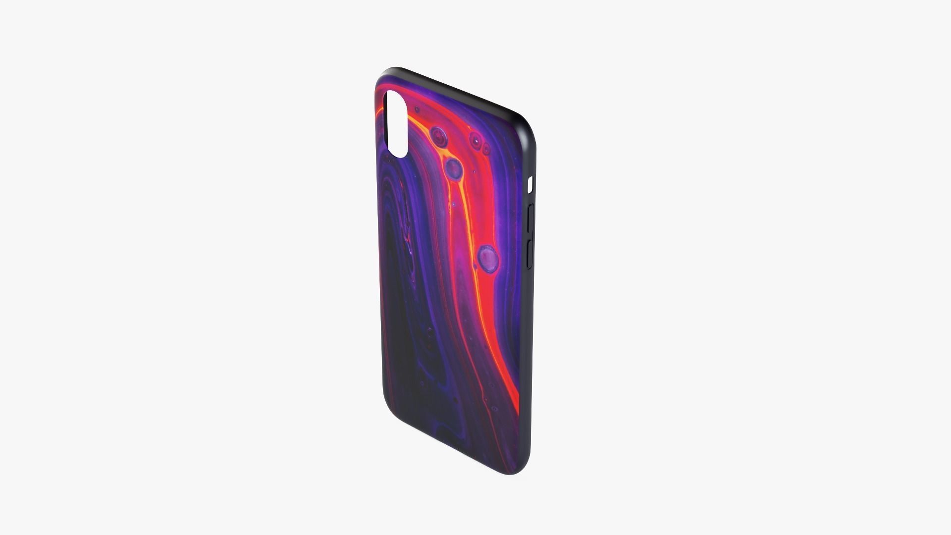 iPhone XS Max Case 8 Low-poly 3D model_1