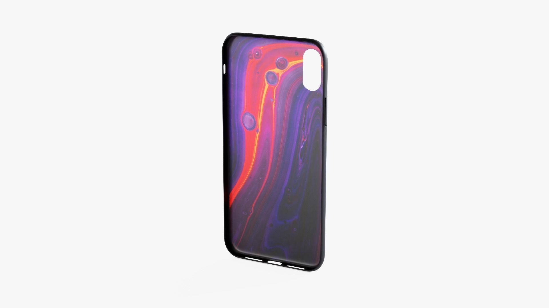 iPhone XS Max Case 8 Low-poly 3D model_8
