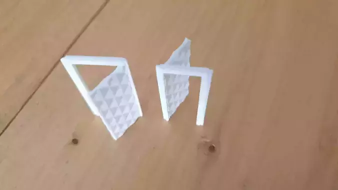 Parametric Door for 3Dprint 45 x 110 mm 3D print model