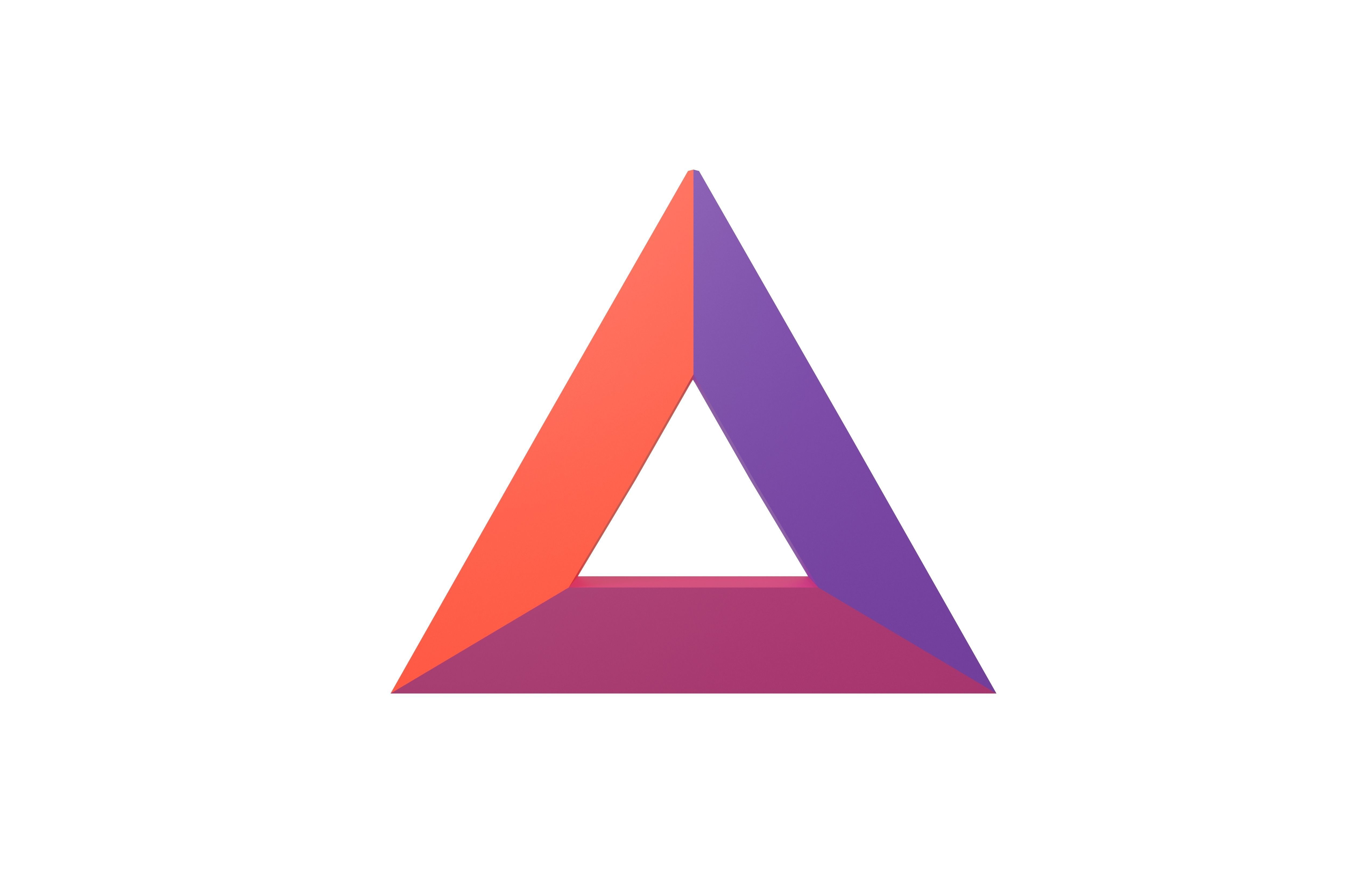 Basic Attention Token v1 001 Low-poly 3D model_2