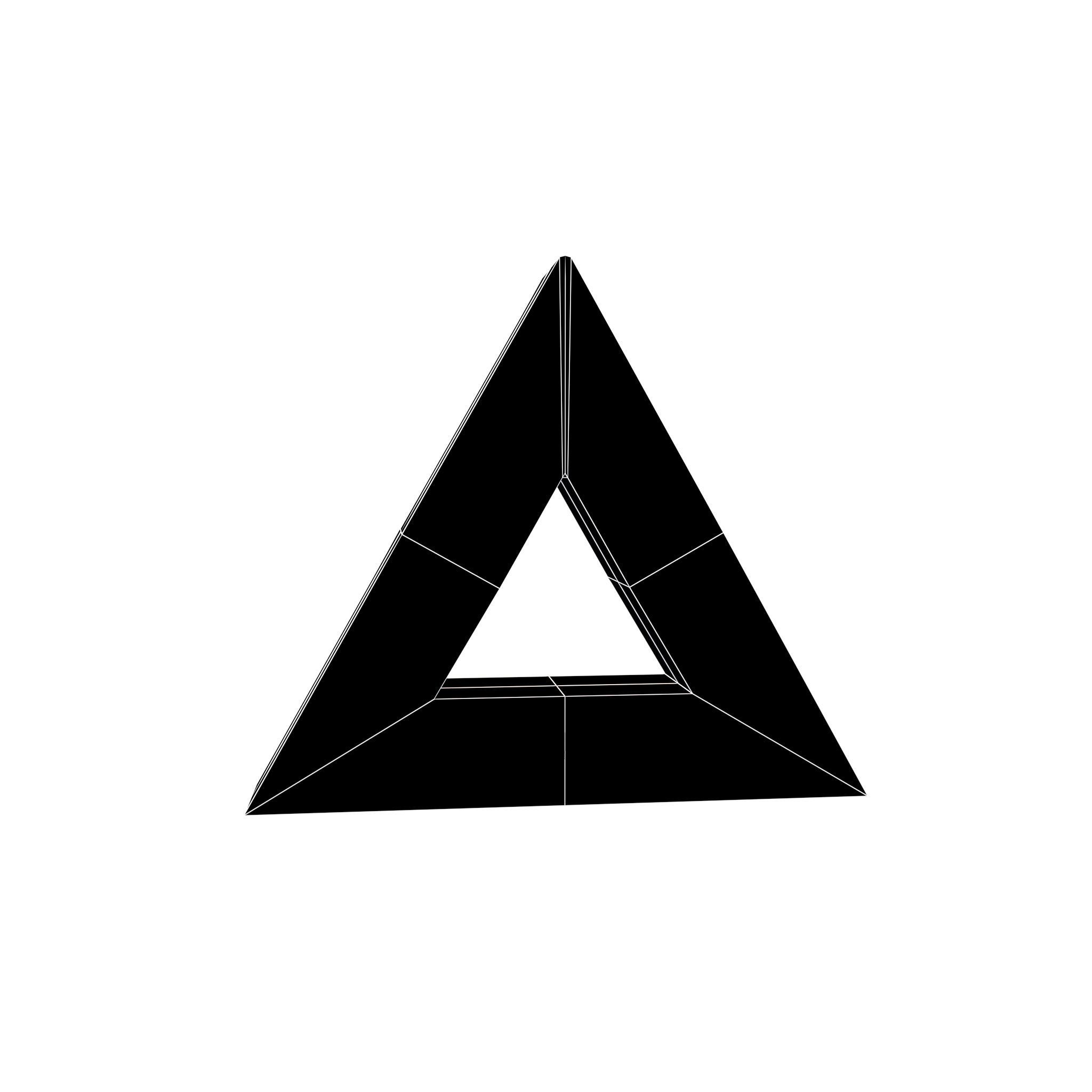 Basic Attention Token v1 001 Low-poly 3D model_5