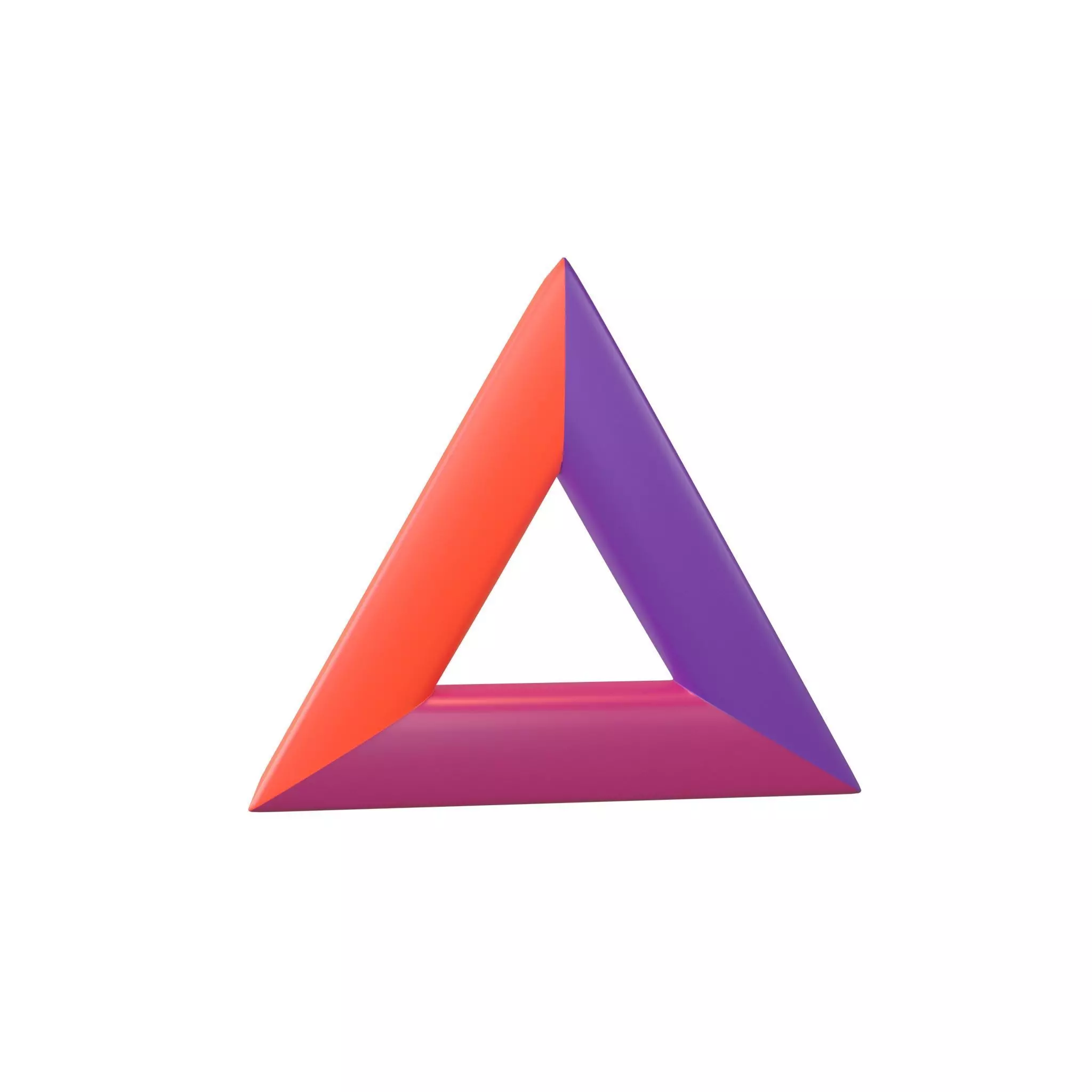 Basic Attention Token v2 001 Low-poly 3D model_0