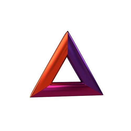 Basic Attention Token v2 002 Low-poly 3D model