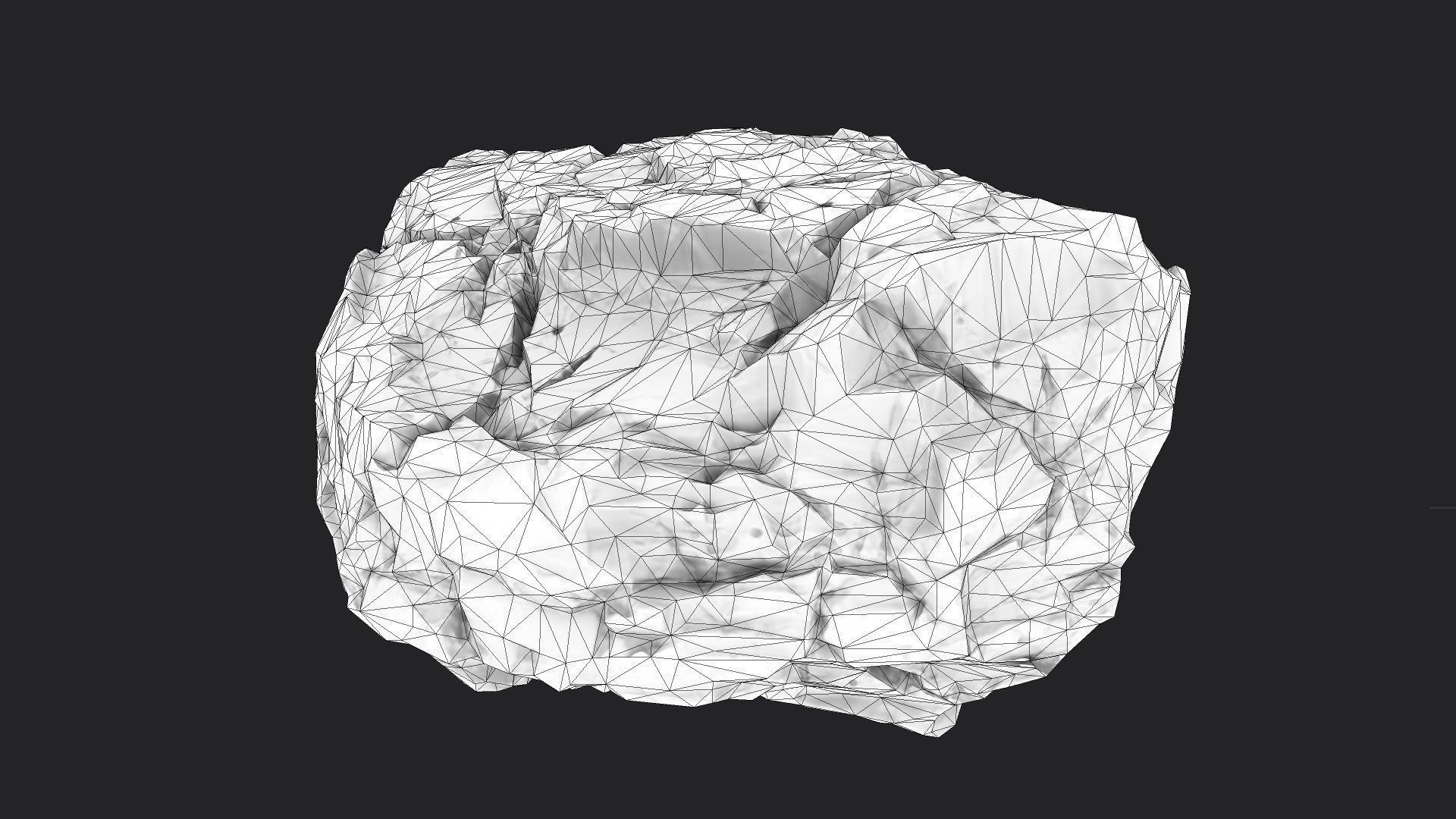 Rock 16-10 Low-poly 3D model_4