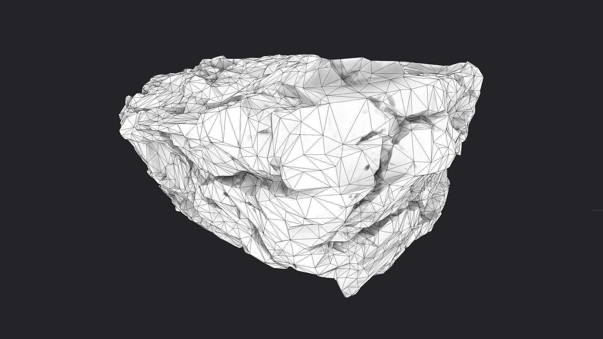 Rock 16-10 Low-poly 3D model_6