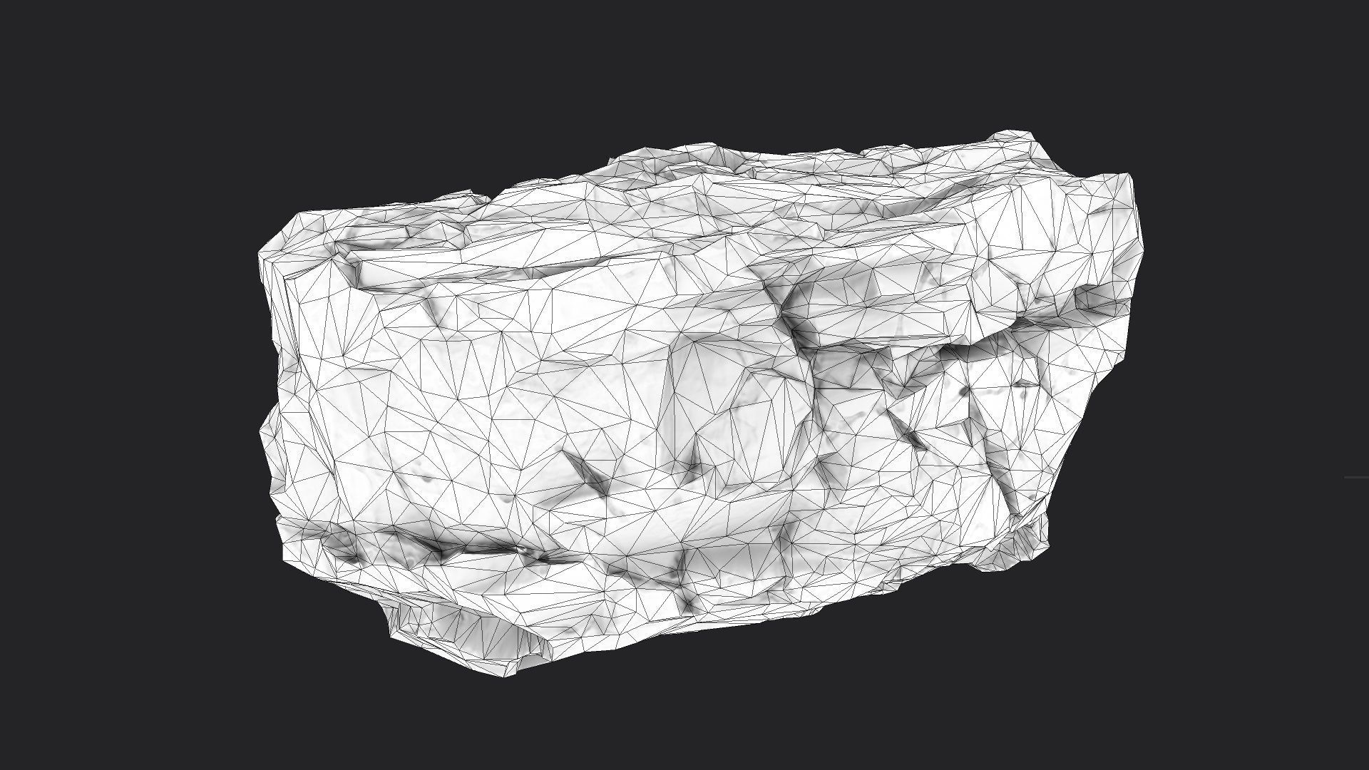 Rock 16-10 Low-poly 3D model_5