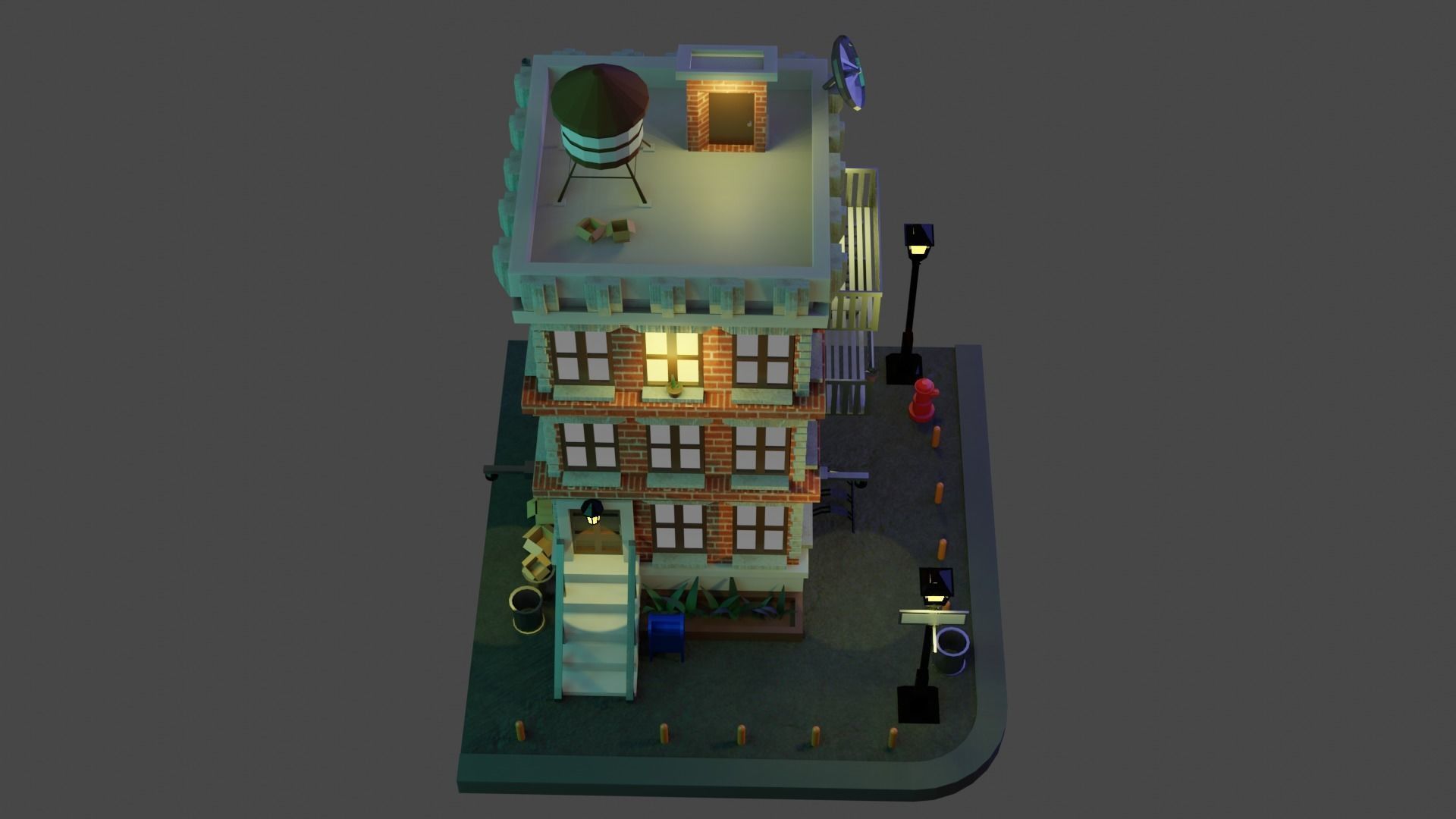 Apartament lighthouse 3D model_9