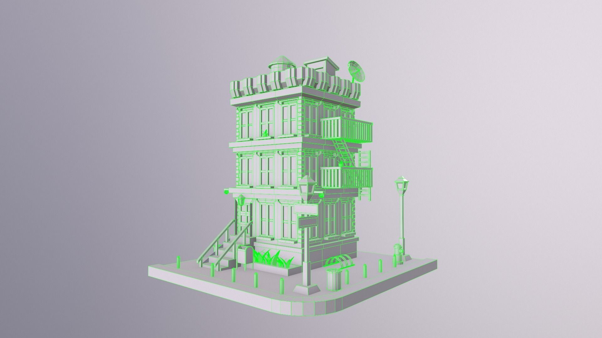 Apartament lighthouse 3D model_10