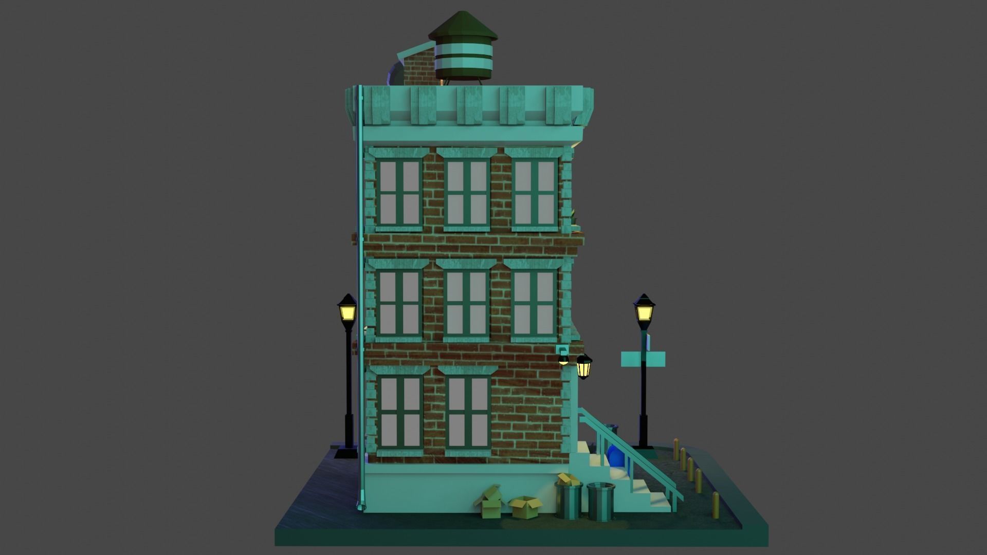 Apartament lighthouse 3D model_7